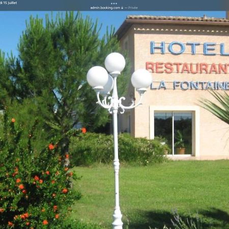Hotel La Fontaine à Vidauban Extérieur photo