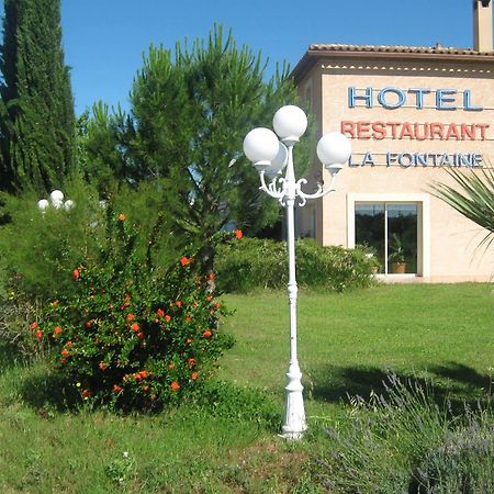 Hotel La Fontaine à Vidauban Extérieur photo